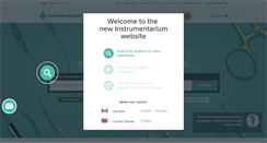 Desktop Screenshot of instrumentarium-online.com